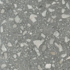Abstract Decorative Design Terrazzo Stone Tiles Mixing Elements Composition