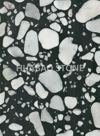 Indoors Terrazzo Stone Tiles , Terrazzo Paving Slabs  Flooring Material